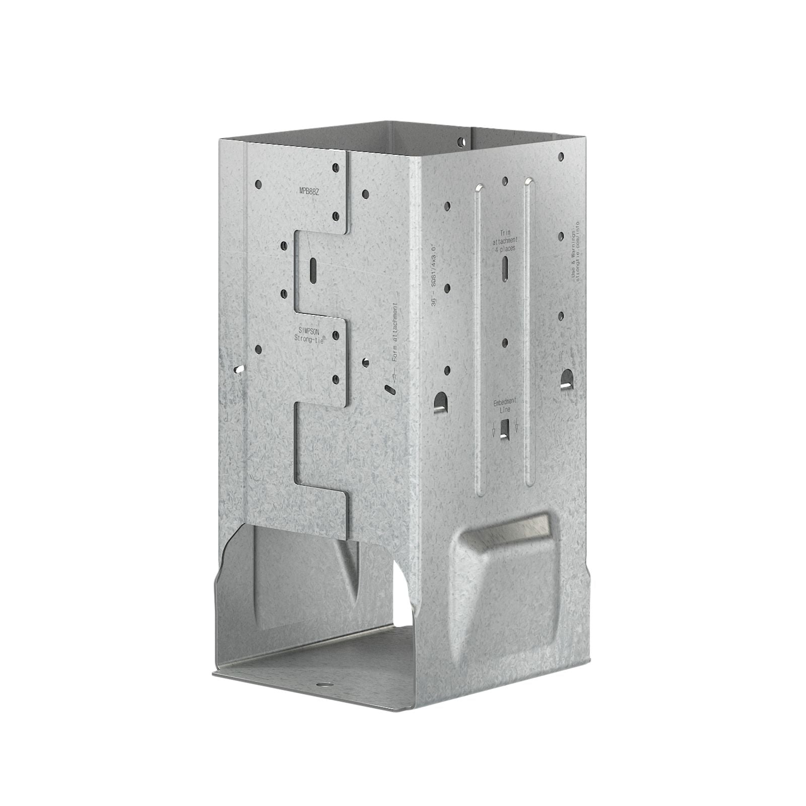 Simpson Strong-Tie MPB88Z Rendering